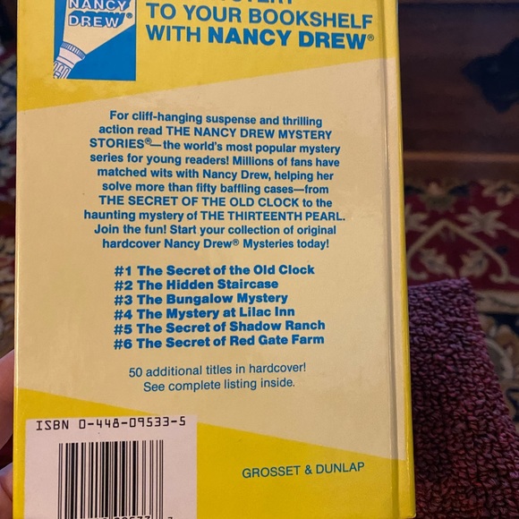 Vintage Nancy Drew book - Picture 2 of 2